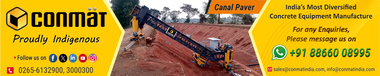 India's Most Diversified Concrete Equipment Manufacturer